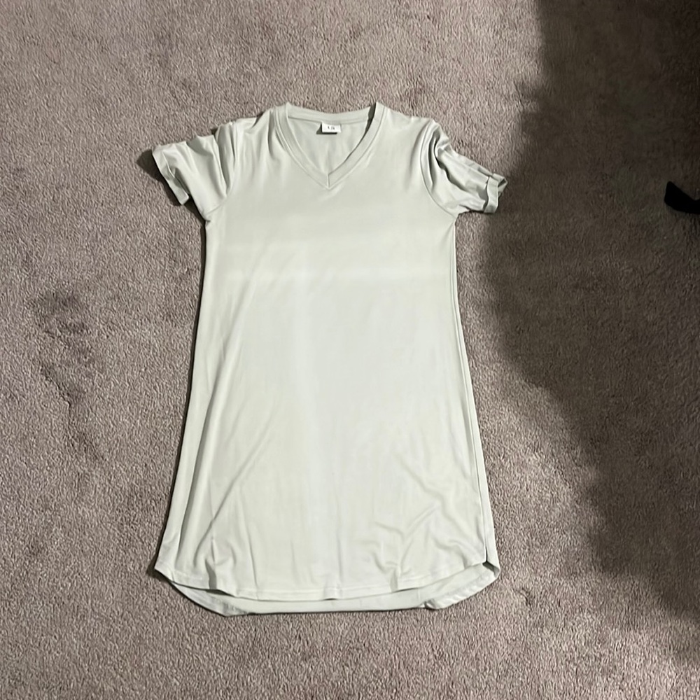 Little Bipsy Medium Green T Shirt Dress